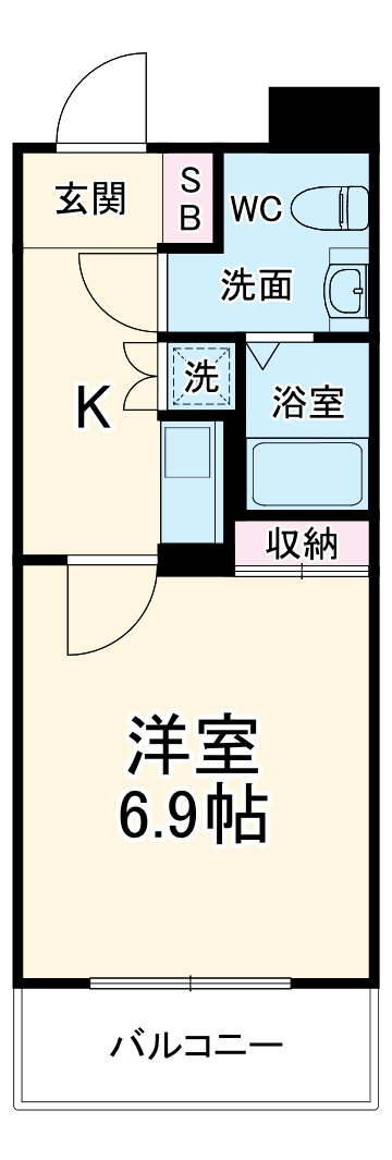 エスポワール楓の間取り