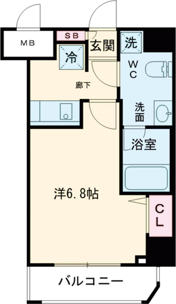 メインステージ西荻窪駅前の間取り