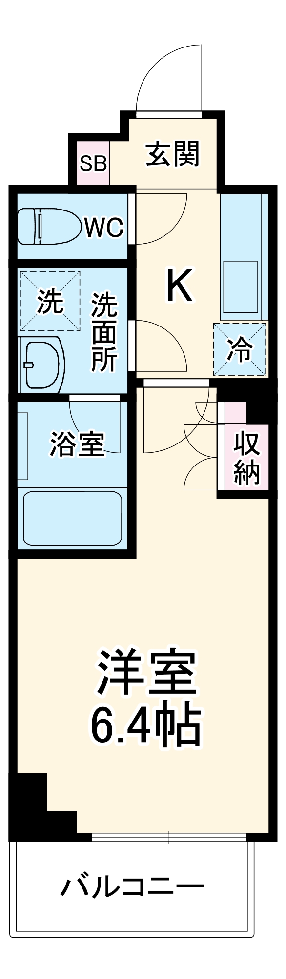 グランカーサ浦安の間取り