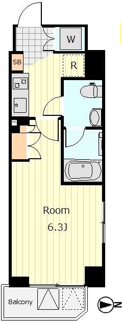 グランカーサ浦安の間取り