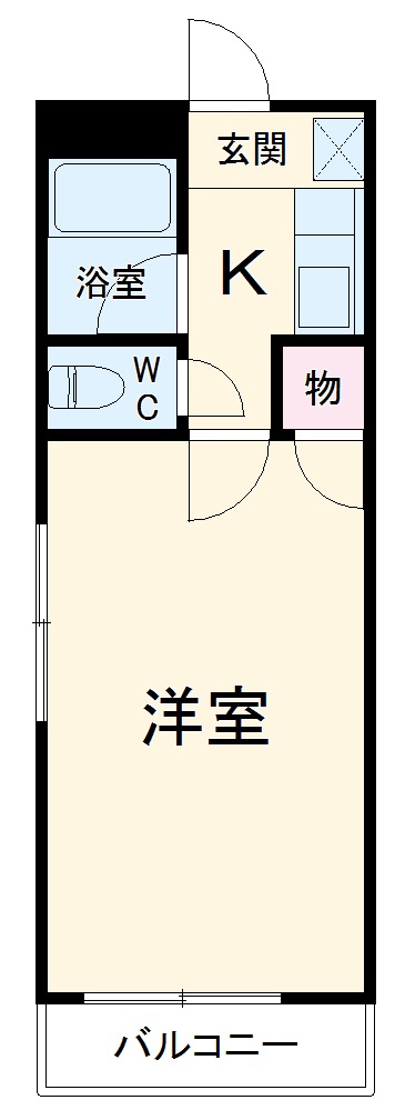 アーバンK2の間取り