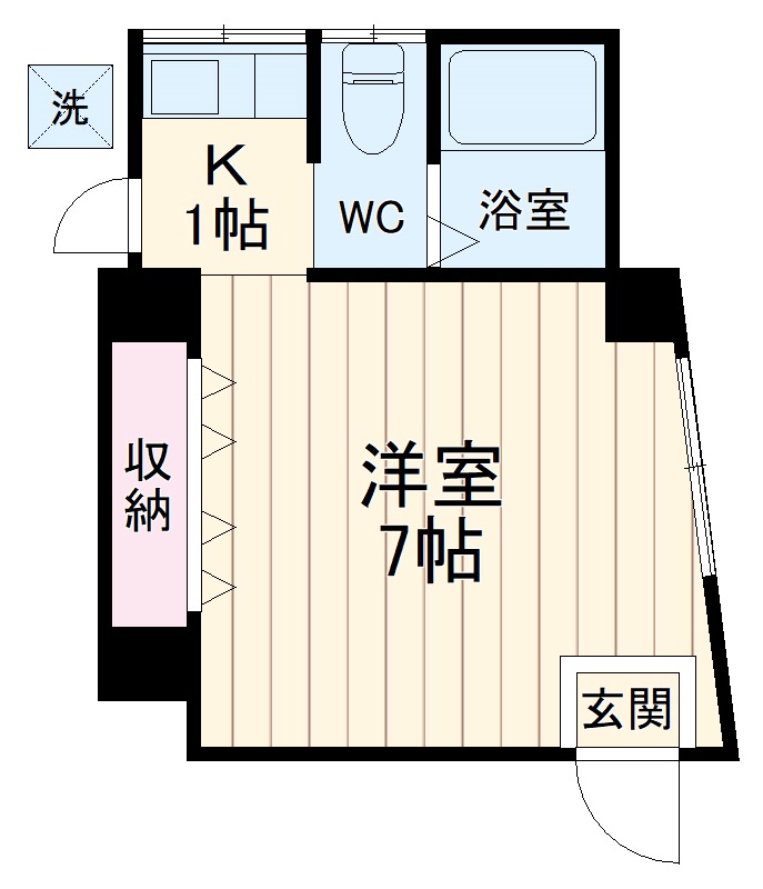 池ヶ谷ビルの間取り