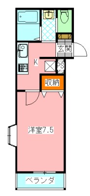 メルヴェイユーの間取り