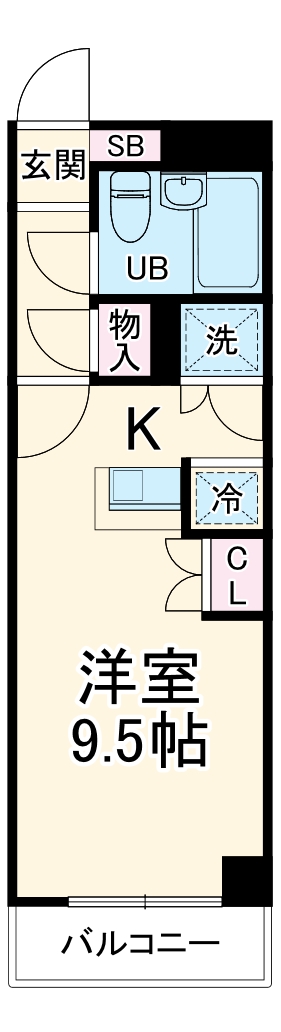 アンダルシア浦安の間取り