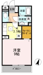 グリーンスクエアⅡの間取り