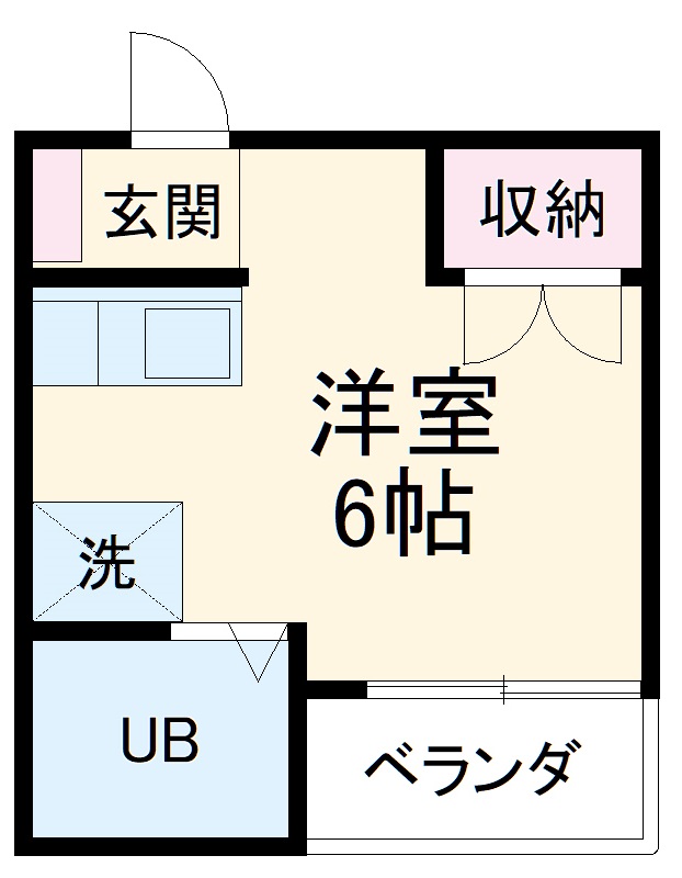 メゾン・ド・熊川の間取り