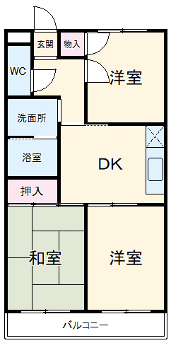 ロータスフラワーの間取り