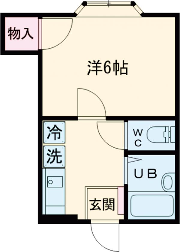 青木ビルの間取り