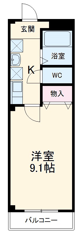 ヴィータSの間取り