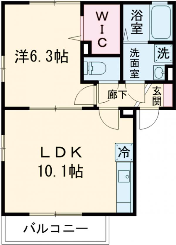 善福寺プロヴァンスの間取り