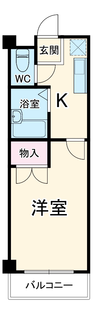 ネオポイント20の間取り