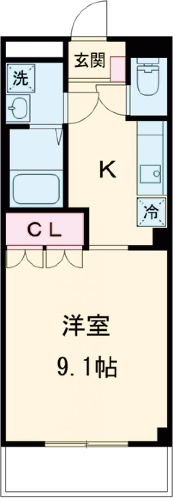 コンフォールの間取り
