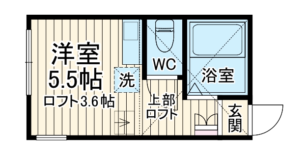 ユナイト保土ヶ谷エル・エスコリアルの間取り