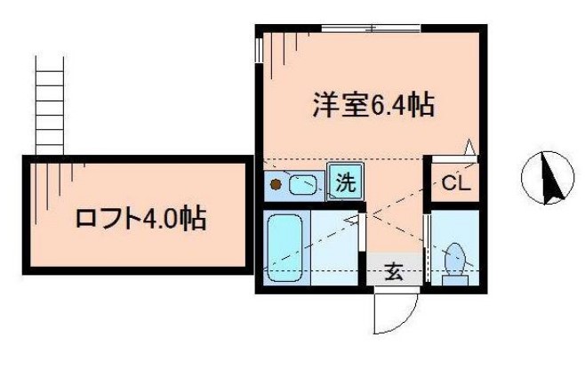 ヒルズ山手B棟の間取り