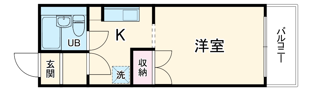 ネオ・ウィスタリアⅠの間取り