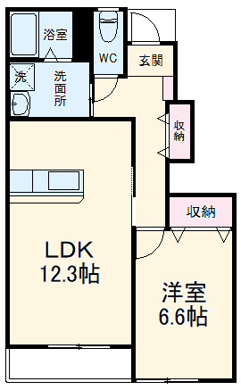 グリーンヴィレッジの間取り