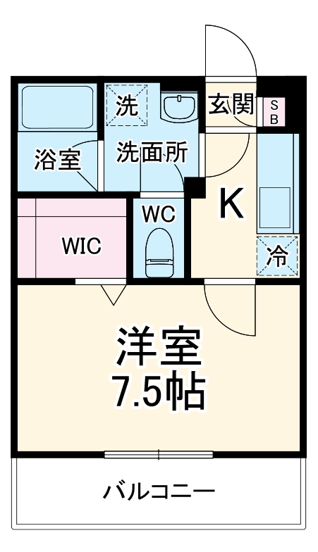 リブリ・BYZOの間取り
