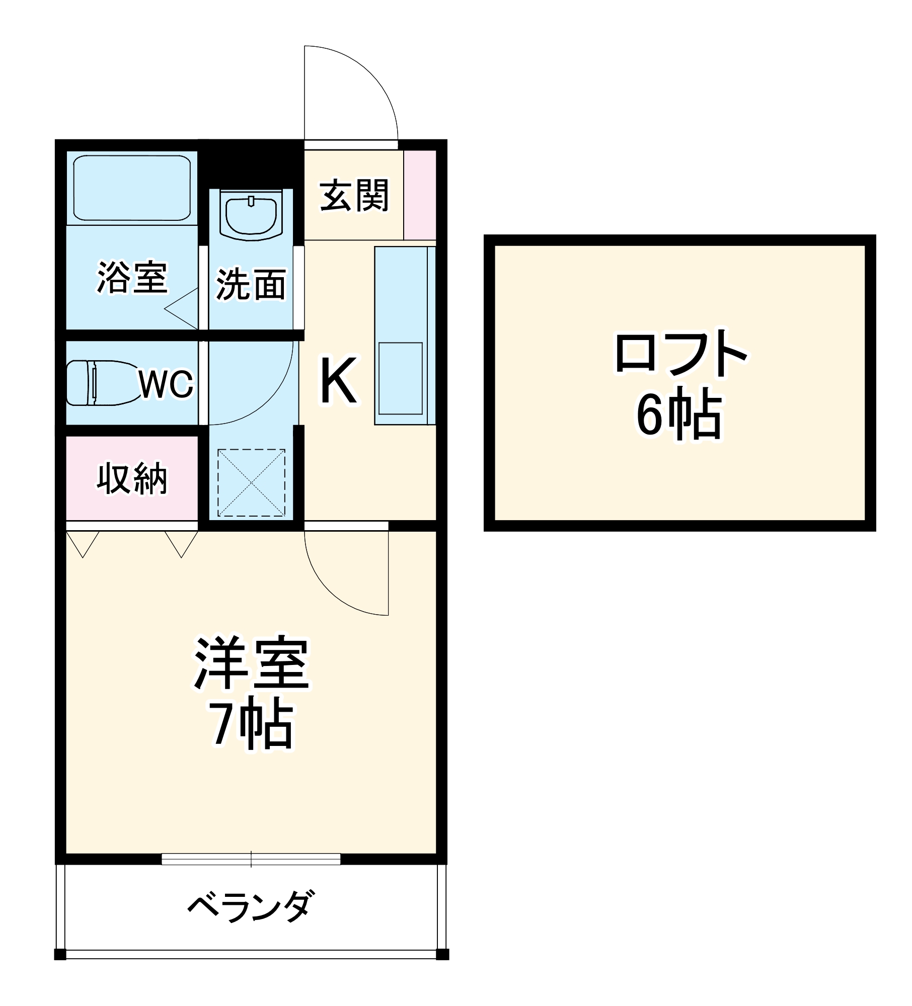 アクシアの間取り