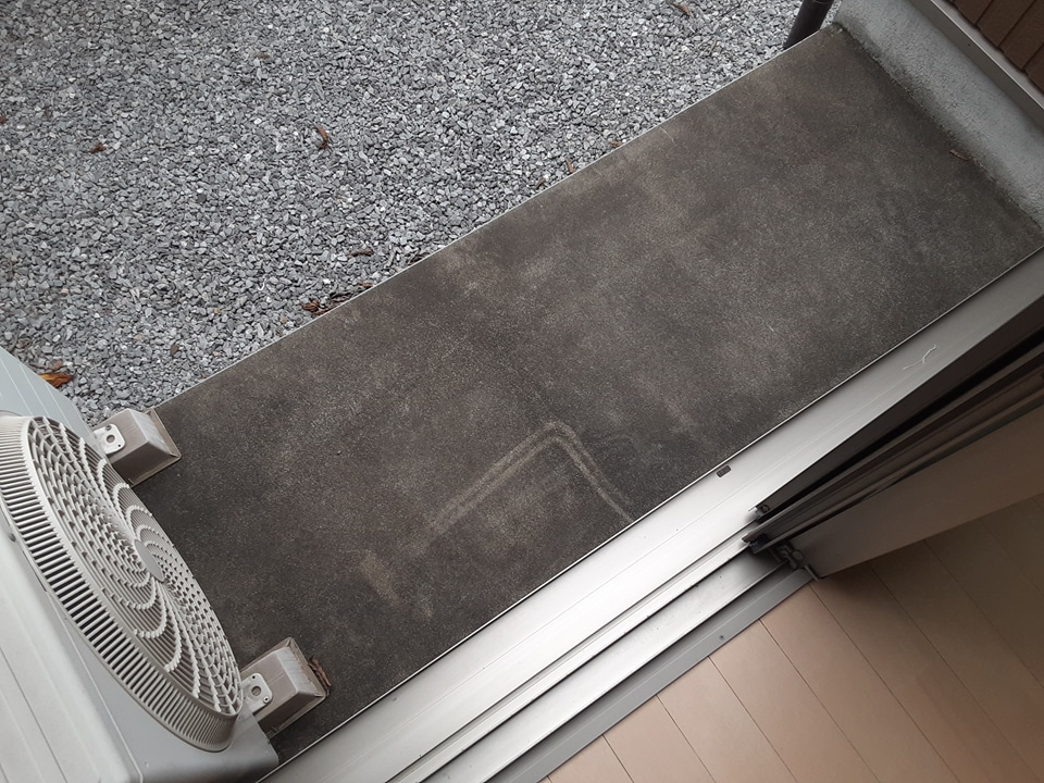 12/28 バルコニー