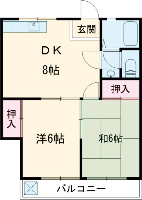 エスポワールAの間取り