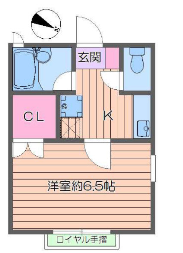 クレドールⅡの間取り