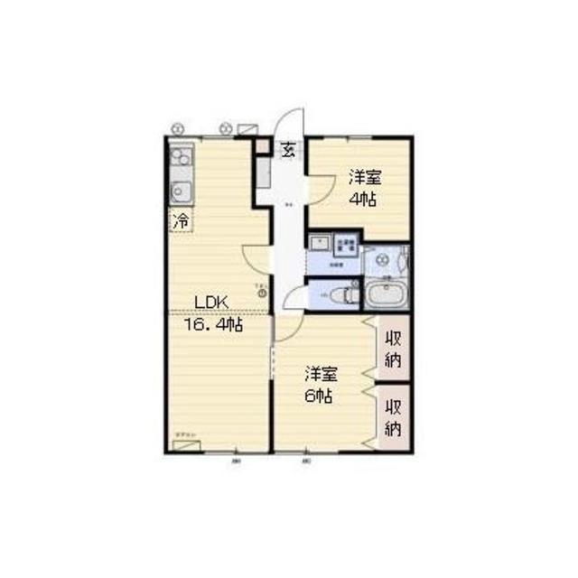 ラ・フォーレあずまの間取り