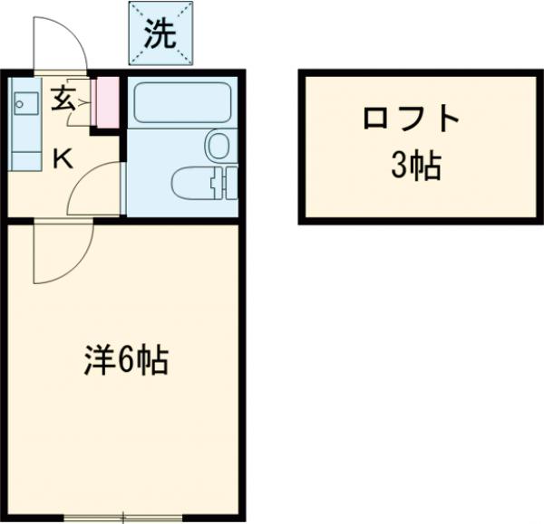 エクセル1の間取り