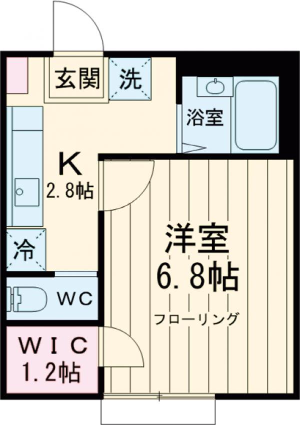 プラティークの間取り