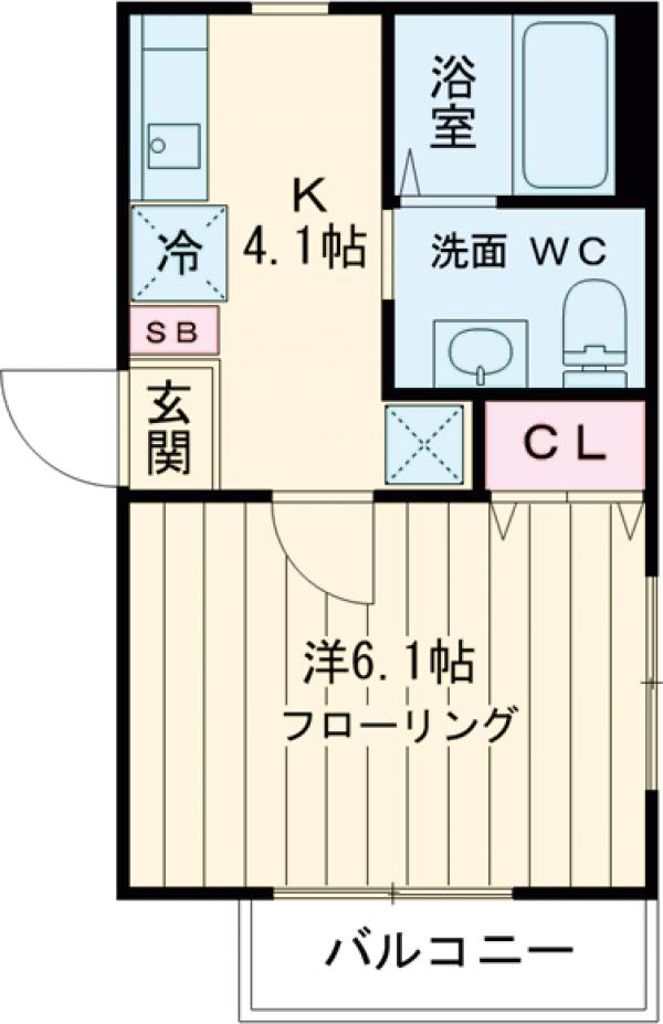 アプローズ・ベルダの間取り