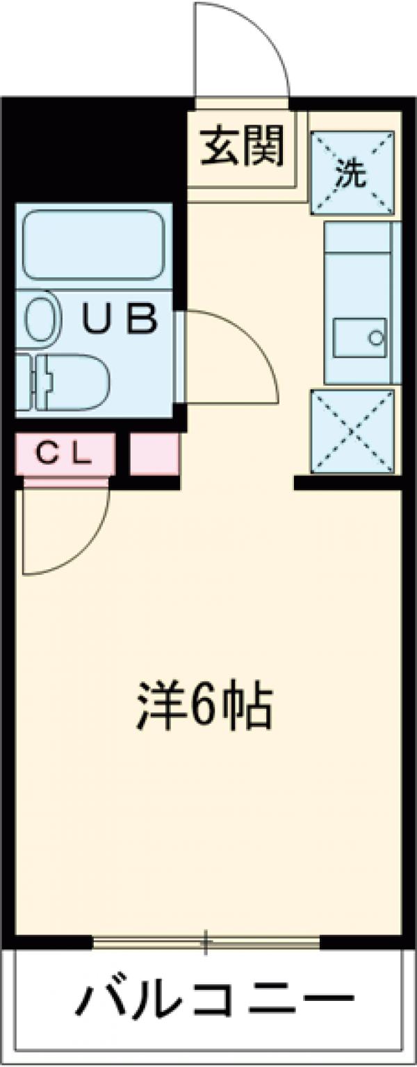 ハイツコスモスの間取り