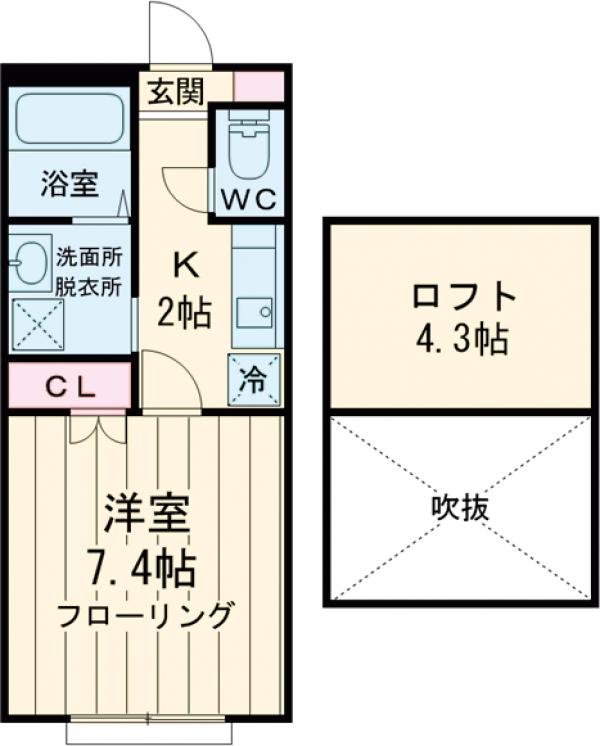 アールブランの間取り