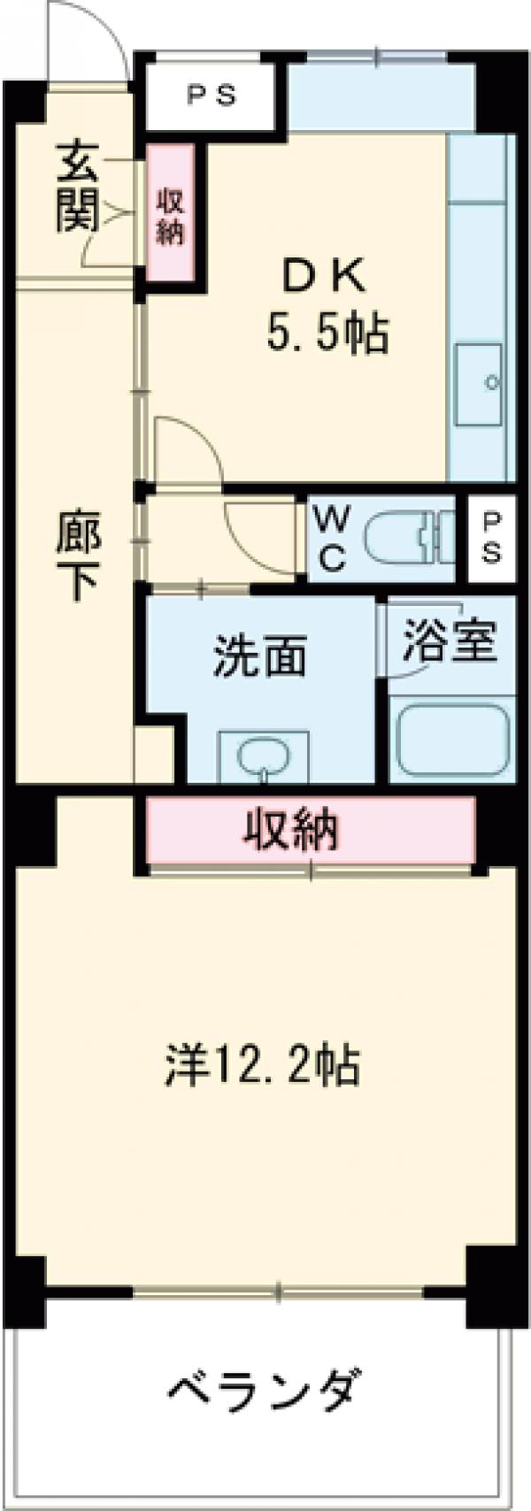 東葛西ビルの間取り