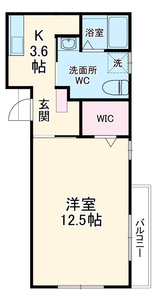 サンリスタアレーグレ入間の間取り