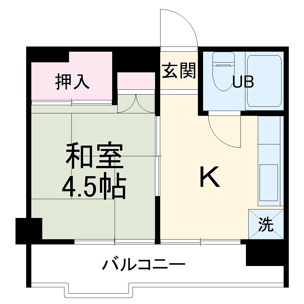 レジデンス川島の間取り