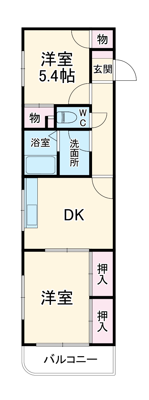 アーガスヒルズ６の間取り