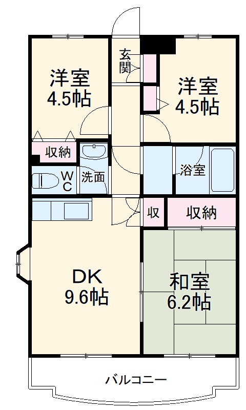 グランドールヤマトの間取り