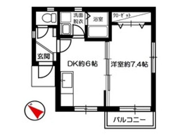 エスポワールの間取り