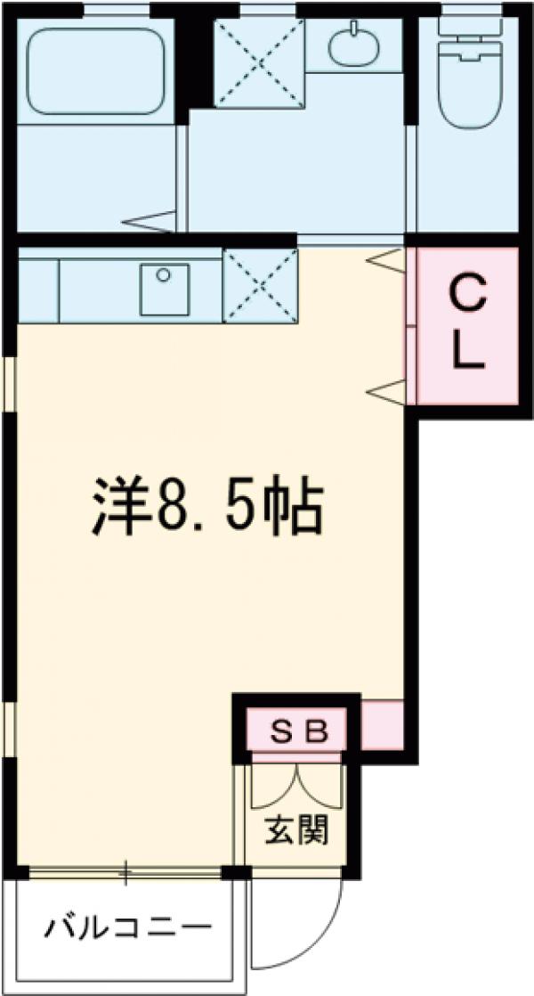 ヴィラージュ野口町の間取り