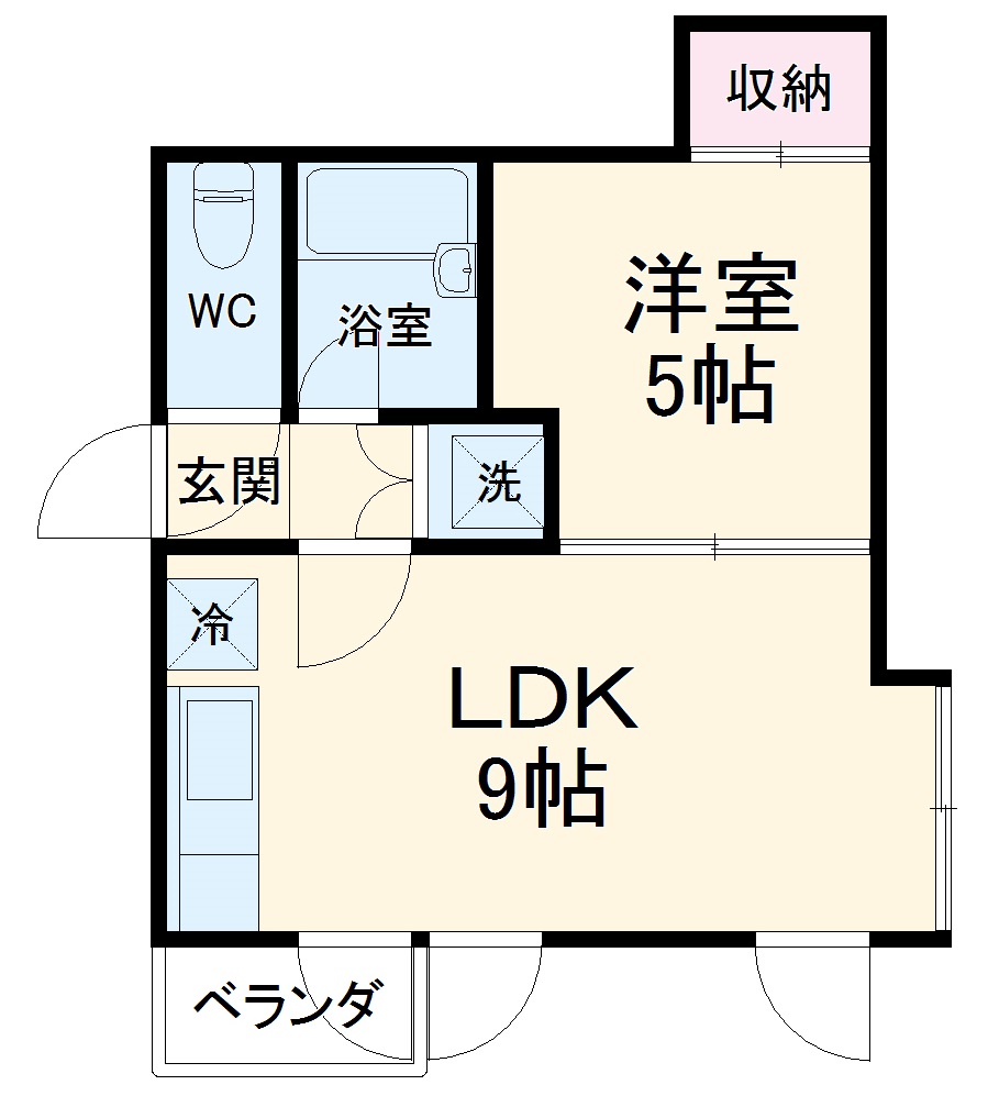 MMマンションの間取り