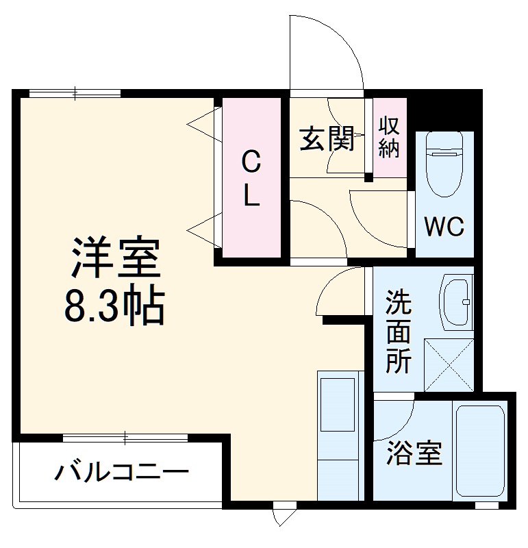シャトー・デ・ザール・アルブルの間取り