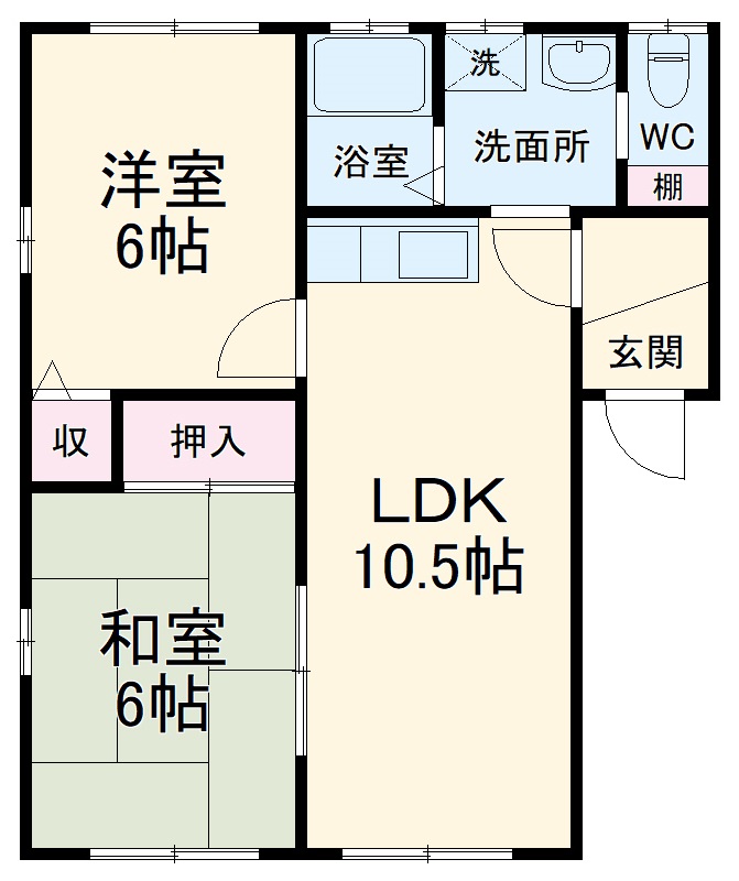 スクウェア25の間取り