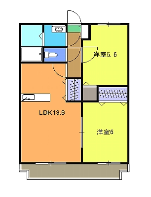 ソレイユの間取り
