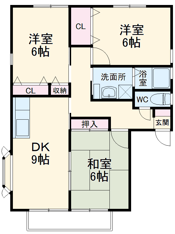 エクレールの間取り