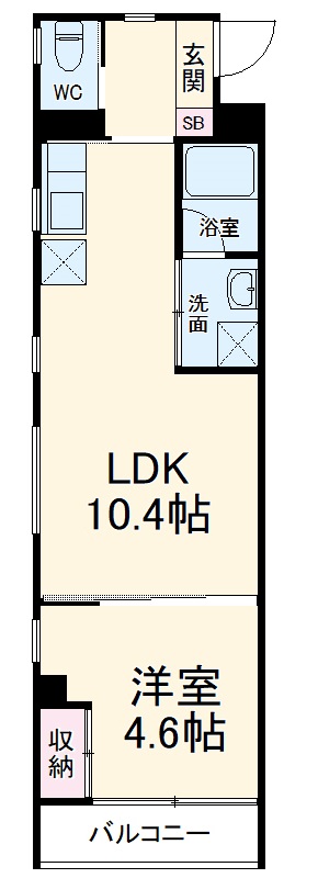 なごみマンションの間取り
