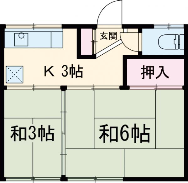 第三川端荘の間取り