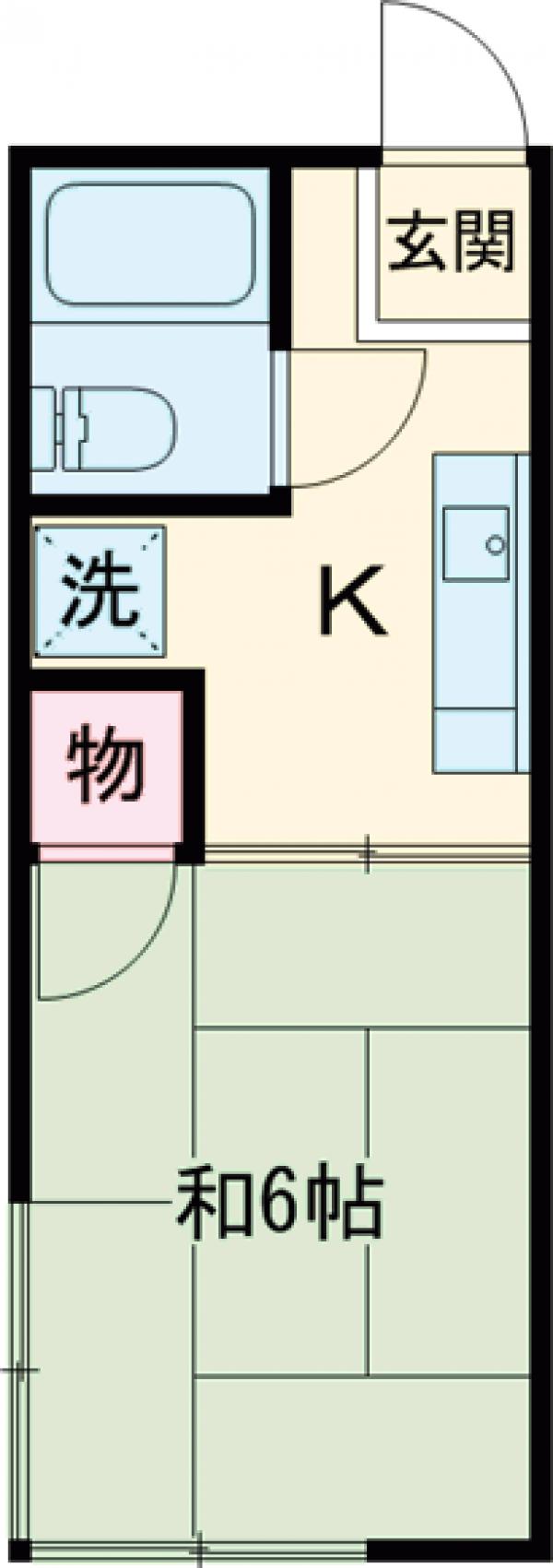 シティハイムコスモスの間取り
