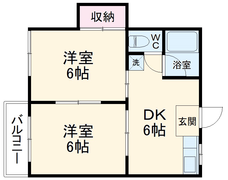 カーサ和田の間取り