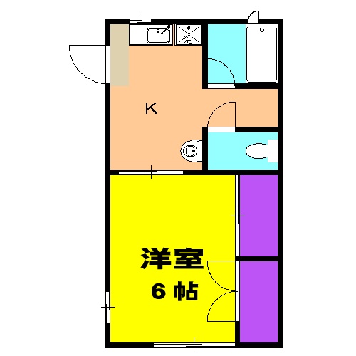 フレグランス春日の間取り