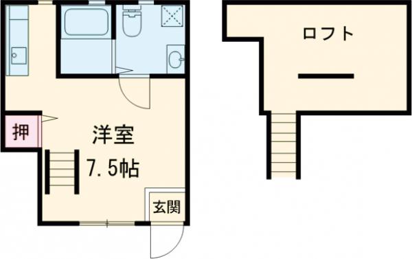 タウンカテッジ瑞江Ⅱの間取り