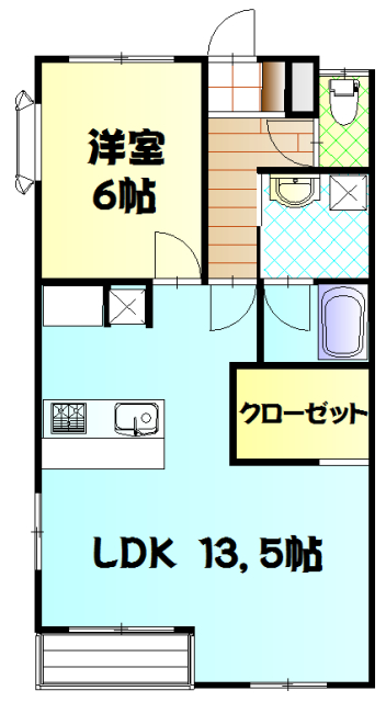 リーベロクヌギの間取り